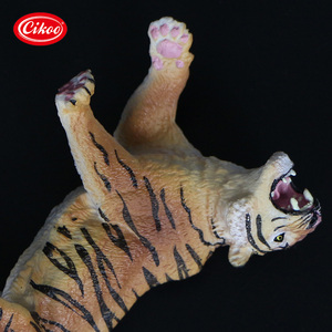 Nhỏ thân thiện với môi PVC an toàn chứng nhận giáo dục động vật đồ chơi mô hình <span class=keywords><strong>tiger</strong></span> cho unisex trẻ em - Product Image 3