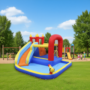 Castillo Inflable Joyldias D0100HED86W Azul, Fácil de Instalar, para Juegos Infantiles al Aire Libre - Product Image 2