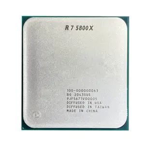 CPU barata más nueva R7 5700x5900x5700G 5800x 5950x bandeja de CPU usada por computadora o en caja
