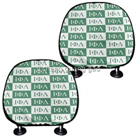 Taie d'oreiller pour voiture Iota Phi Lambda, conçue sur mesure, compatible avec les taies d'oreiller en tissu doux, adaptée à tous les modèles de voitures et de camions.