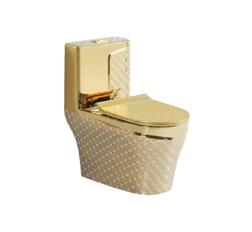 Cheongsam rond - motif à carreaux