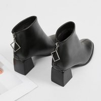 Sepatu Boots Pendek Kulit Sapi Berkualitas Tinggi 2026, Nyaman, Lapisan Kulit Sapi, Sepatu Kulit Asli Wanita untuk Musim Gugur