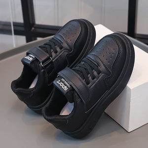 <span class=keywords><strong>Zapatillas</strong></span> deportivas <span class=keywords><strong>negras</strong></span> para niños, estilo nuevo 2026, para primavera y otoño, zapatos casuales de moda para <span class=keywords><strong>niñas</strong></span> con suela gruesa - Product Image 2