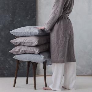 热卖大型家纺纯法国编织亚麻羽绒被套OEKO-TEX认证300tc四季床上用品 - Product Image 2
