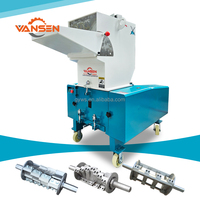 Broyeur de corde en plastique, broyeur de déchets de caoutchouc et de plastique, broyeur de bidons, machine de recyclage et de broyage industrielle pour plastiques