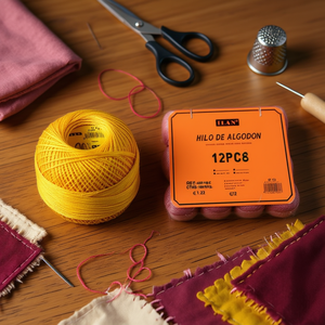 ด้ายฝ้ายอิลัน เบอร์ 12 สี 16 สำหรับงานเย็บปักถักร้อย - Product Image 2