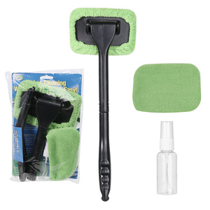 <span class=keywords><strong>Spazzola</strong></span> di pulizia del parabrezza anteriore della rondella dell'automobile con la testa di plastica per la rimozione della polvere di vetro e della finestra - Product Image 6