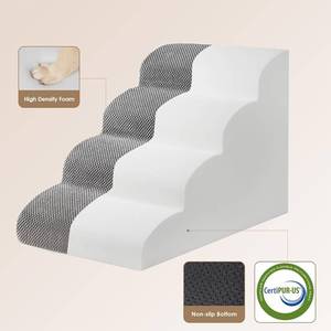 Gran oferta, <span class=keywords><strong>escaleras</strong></span> <span class=keywords><strong>para</strong></span> <span class=keywords><strong>perros</strong></span>, 4 escalones <span class=keywords><strong>para</strong></span> <span class=keywords><strong>perros</strong></span>, rampa antideslizante <span class=keywords><strong>para</strong></span> mascotas <span class=keywords><strong>para</strong></span> camas altas o sofá - Product Image 3