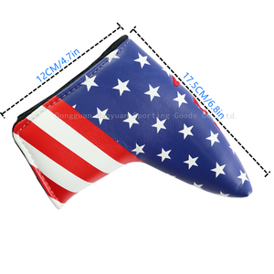 Couvre-chef de putter avec logo brodé personnalisé de bonne qualité Couvre-chef de <span class=keywords><strong>golf</strong></span> Couvre-chef de putter à lame - Product Image 2