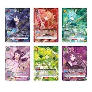 Caja de Cartas Originales de Bandai de Sword Art <span class=keywords><strong>Online</strong></span>, Edición UNION ARENA SAO Vol.2, Colección de <span class=keywords><strong>Anime</strong></span> Japonés - Product Image 4