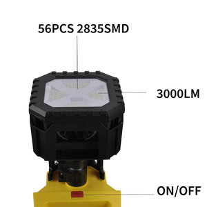 New Design Heavy Tripod Work <strong>Light</strong> High Power Folding Led Rechargeable Working <strong>Light</strong> Telescopic <strong>Pull</strong> Rod Portable LED Work <strong>Light</strong> - Product Image 4