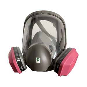 2024 Full <span class=keywords><strong>Face</strong></span> in Silicone respiratore maschera di colata con cartuccia chimica per verniciatura maschera Spray - Product Image 3