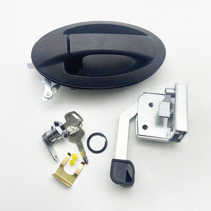 Ensemble de serrures de porte de cabine PC56-7 PC60-8 PC70-8, pièces de verrouillage intérieures et extérieures pour pièces d'excavatrice - Product Image 1