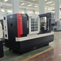 Tour CNC CK6150, tour horizontal pour métaux, tour CNC à charge lourde pour la production en série de pièces de quincaillerie automobile