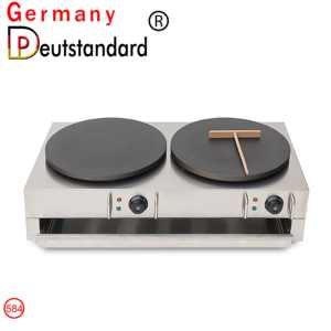 Crêpière <span class=keywords><strong>professionnelle</strong></span> double plaques Crêpière électrique 40cm de diamètre - Product Image 1