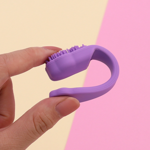 فرشاة أسنان للحيوانات الأليفة صديقة للبيئة من هوا لين للقطط والكلاب بشعيرات سيليكون ومعجون أسنان للعناية بالأسنان والتنظيف بالجملة من المصنع - Product Image 4