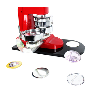 Máy Làm Huy Hiệu Đường Sắt Chất Lượng Cao Máy Làm Huy Hiệu Nút Bấm Tự Làm Bằng Nhôm Máy Làm Huy Hiệu - Product Image 2