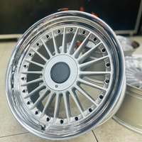 Velg Bku 2 Piece Forged 5x120 Ukuran 17 18 19 20 Inch, Rims Alloy Poles untuk BMW E46 E34 E38 E92 E90 F10 Alpina Wheels