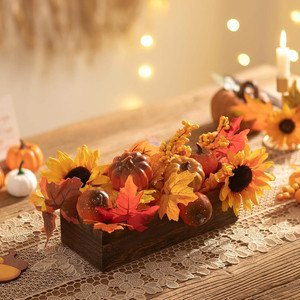 Maceta rectangular de madera de 7.9 cm para plantas de interior y flores. - Product Image 3