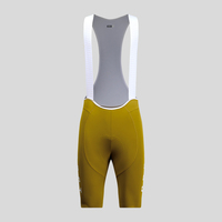 Cuissard de cyclisme personnalisé Tarstone pour homme, jaune et blanc, rembourré, pour vélo de route, vente en gros