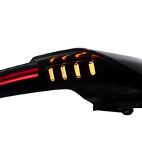 Kit de Conversión de Faros Delanteros y Traseros para Land Rover Defender 90/110/130 20-25, Luz de Conducción LED Mecánica de 12V, ABS+PC