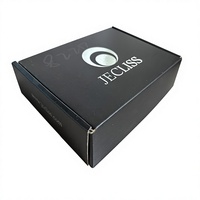 Caja de Envío Elegante Impresa con Embalaje Corrugado, Diseño Plegable, Estampado en Caliente