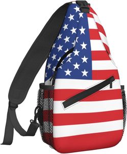 <span class=keywords><strong>Sac</strong></span> à bandoulière personnalisé avec drapeau national, <span class=keywords><strong>sac</strong></span> à dos patriotique, <span class=keywords><strong>sac</strong></span> de poitrine réglable pour événements sportifs, randonnée, voyages - Product Image 4