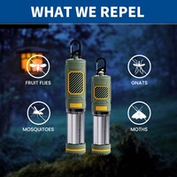   Camping Draagbare Muggenverjager Zaklamp Waterdichte Muggenverjager Lamp Muggenwerende Zaklamp en Powerbank