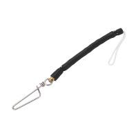 Cordon antichoc avec mousqueton pour pêche sous-marine 5mm*10mm*12cm