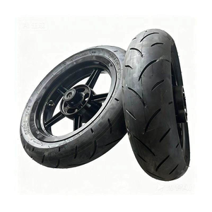 Roues en caoutchouc de 12 pouces NEUVES HSKABIN 110/70-12 120/70-12 avec pneus à chambre à air pour roues de moto TUTTIO YOZMA - Product Image 5