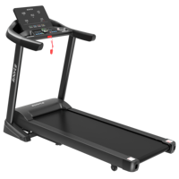 Tapis de course électrique intelligent haut de gamme pliable avec support multimédia intégré, inclinaison automatique motorisée, fonctionnement silencieux, robuste pour la maison