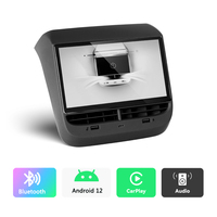 Système de divertissement pour voiture avec écran tactile Android 12 pour Tesla Model 3/Y, CarPlay, TV, USB, contrôle de la climatisation, lecteur multimédia