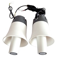 YUANHAO 3 tons 40W essence moto sirène amplificateur moto klaxon 12v 24v sirène pour moto étanche avec contrôleur