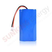 Factory Custom 7.4V 1500mAh 18650 Lithium Battery Pack New Grade a Cell for Fascia Gun Medical Equipment Power Supply