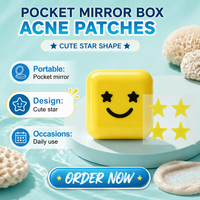 Patchs Hydrocolloïdes Anti-Acné – Traitement Invisible pour Boutons, Effet Maquillage Invisible
