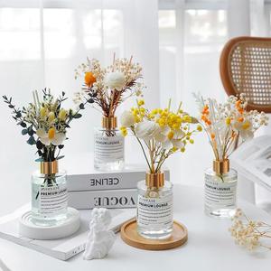 น้ำหอมปรับอากาศแบบก้านไม้หอม กลิ่นดอกไม้บานฤดูใบไม้ผลิ  แบบไม่ใช้ไฟ  ละลายน้ำได้  สำหรับบ้านและโรงแรม - Product Image 3