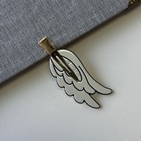 Nouvelle mode coréenne épingles à cheveux aile d'angle douce princesse acétate pinces à cheveux pour filles femmes cheveux frange pince accessoires cadeau