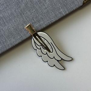 Horquillas <span class=keywords><strong>de</strong></span> ala <span class=keywords><strong>de</strong></span> ángulo bonito coreano a la moda, pinzas para el pelo <span class=keywords><strong>de</strong></span> acetato <span class=keywords><strong>de</strong></span> princesa dulce para niñas y mujeres, accesorios para el cabello, regalo - Product Image 2