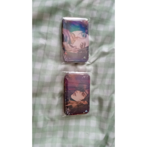 Lot de 2 broches et épingles de revers 2026 Hot Anime Heaven Official's Blessing Tian <span class=keywords><strong>Guan</strong></span> <span class=keywords><strong>Ci</strong></span> <span class=keywords><strong>Fu</strong></span>, badges rectangulaires de dessin animé Hua Cheng Xie Lian - Product Image 6