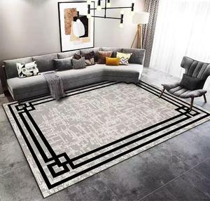 Hiện Đại Cổ Điển Khu Vực Phòng Khách Thảm Non-Slip Mềm Nhung <span class=keywords><strong>Mat</strong></span> Cắt Đống Máy Có Thể Giặt Cho Nhà Du Lịch Máy Thực Hiện Tập Thể Dục - Product Image 4