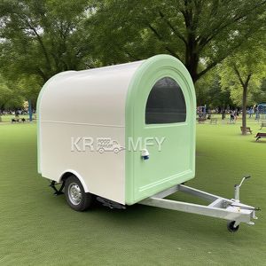 Custom Concession Cargo <b>Mobile</b> Restaurant Street Trailer Ice Cream Cart Food Truck with Full <b>Kitchen</b> - Product Image 1
