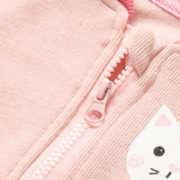 Tenue 2 pièces pour bébé, sweat-shirt doux, pantalon imprimé dessin animé, poignets à revers, léger et respirant, vêtements de printemps et d'automne