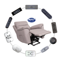 Accessoires de canapé, télécommande pour appareil électroménager pour mécanisme de fauteuil inclinable, USB 2.4A avec lumière, matériau ABS, tension maximale 12V