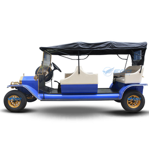 Voiture électrique rétro vintage classique, nouvelle voiture électrique classique de style rétro à 5 places avec certification CE - Product Image 2