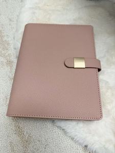 Libreta Espiral A5 con Anillas Doradas, Tapa Dura de Cuero, Planificador de Presupuesto, Cartera para Efectivo, Hojas Transparentes, Cuadernos - Product Image 5