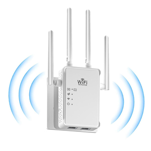 Băng tần kép <span class=keywords><strong>2.4</strong></span> <span class=keywords><strong>Ghz</strong></span> 5G Wifi phạm vi <span class=keywords><strong>Extender</strong></span> với cổng Ethernet, 1.2Gbps Wifi Booster và khuếch đại tín hiệu cho internet không dây - Product Image 1