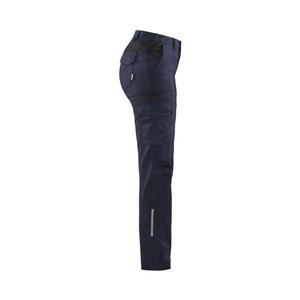 BLAKLADER - 714418328699C48 Pantalones industriales para mujer elásticos Azul marino oscuro/Negro-PANTALÓN DE TRABAJO EAN 7330509763063 - Product Image 4