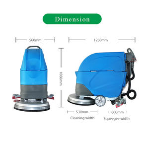 Machine à laver mobile automatique de plancher d'épurateur d'épurateur de plancher automatique électrique portatif automatique - Product Image 4
