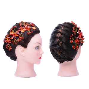 Tête <span class=keywords><strong>de</strong></span> mannequin pour vitrine, <span class=keywords><strong>Salon</strong></span> <span class=keywords><strong>de</strong></span> <span class=keywords><strong>coiffure</strong></span>, pour femme afro-américaine, pour exposition <span class=keywords><strong>de</strong></span> perruques - Product Image 1