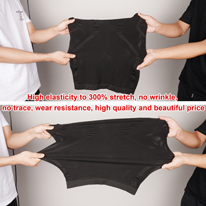 <span class=keywords><strong>Maglia</strong></span> a Compressione Funzionale Senza Cuciture a Maniche Lunghe, Strato Base per <span class=keywords><strong>Ciclismo</strong></span>, Jersey da Bicicletta - Product Image 5